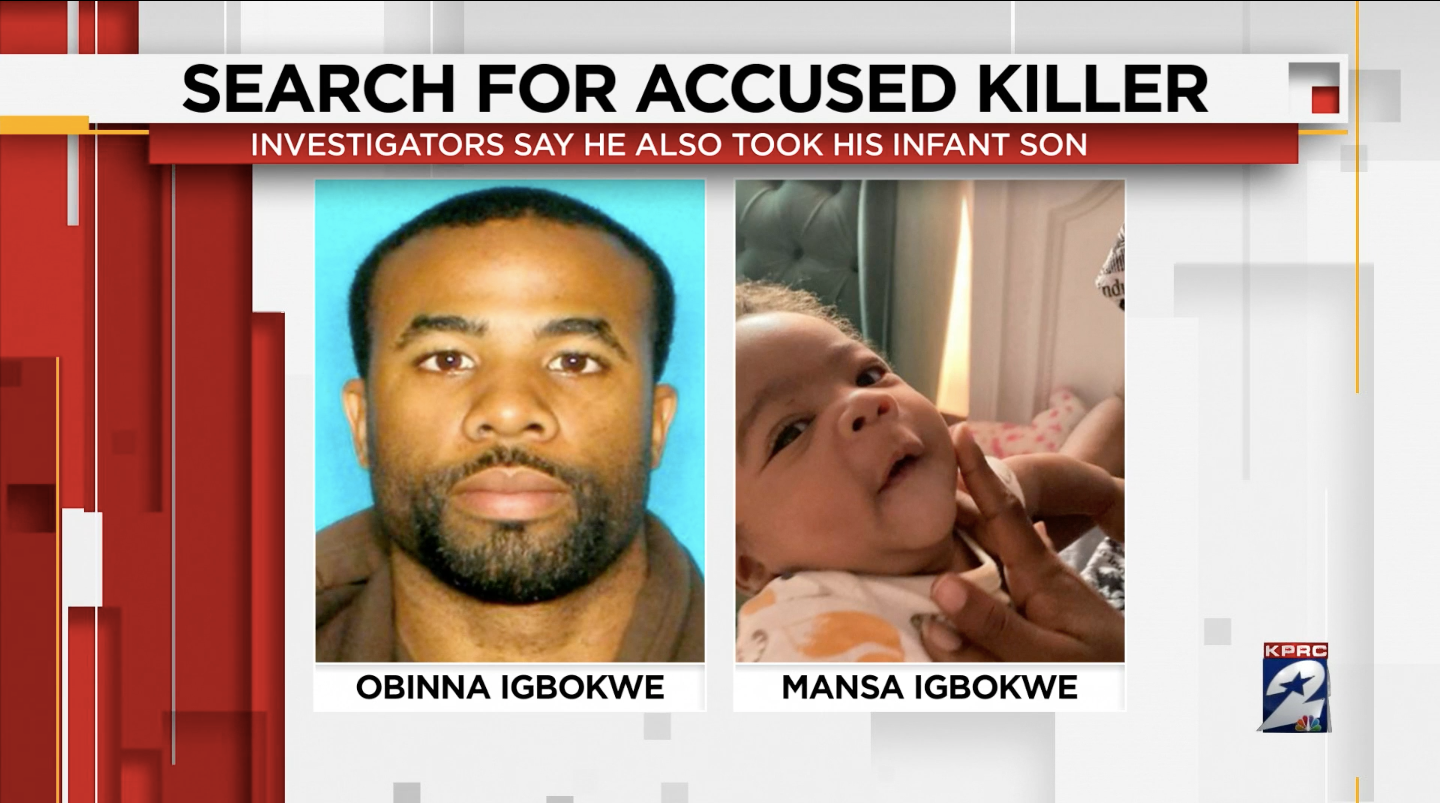 Texas man suspected of shooting and killing wife, grandmother before fleeing with 3monthold